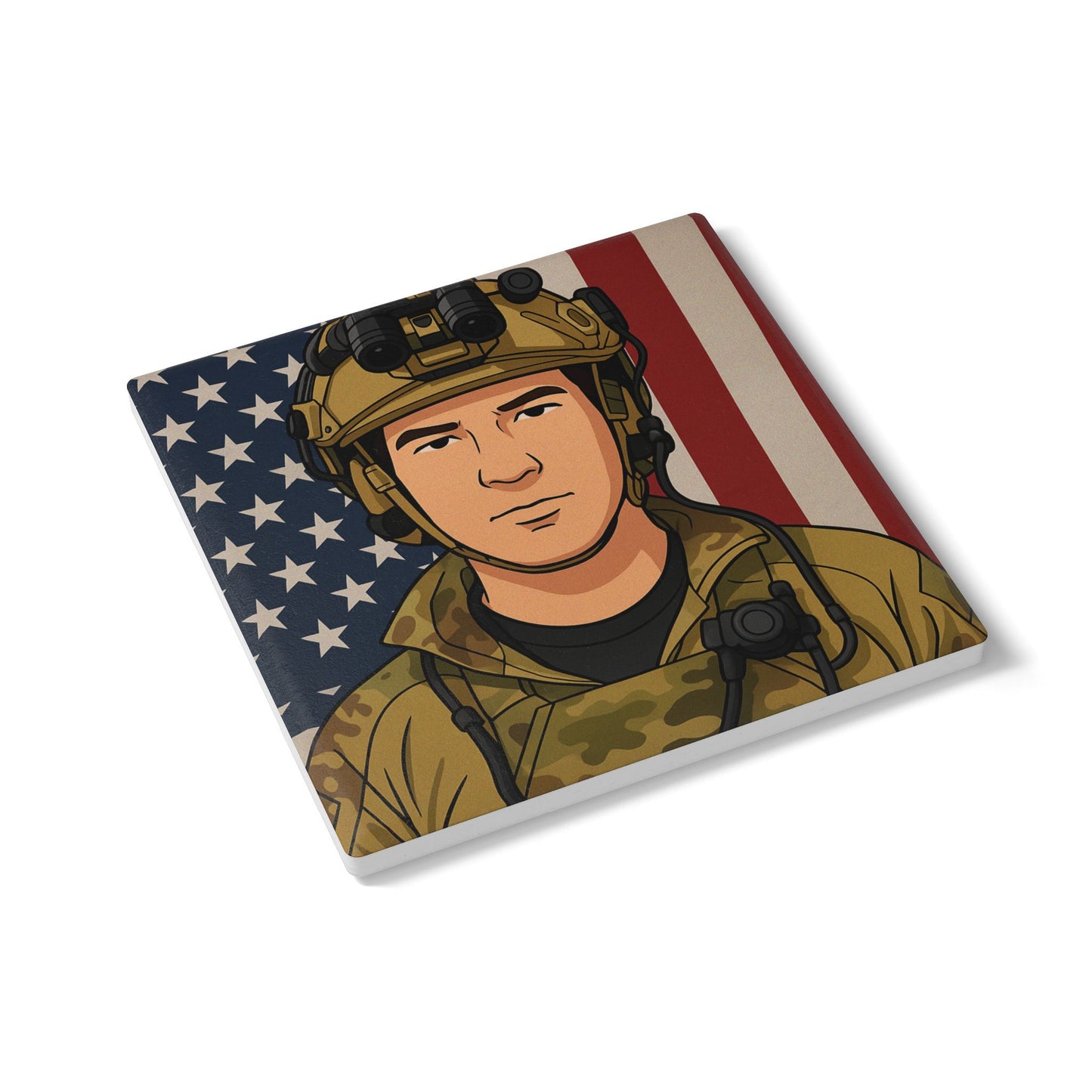 Tim C Ceramic Coaster