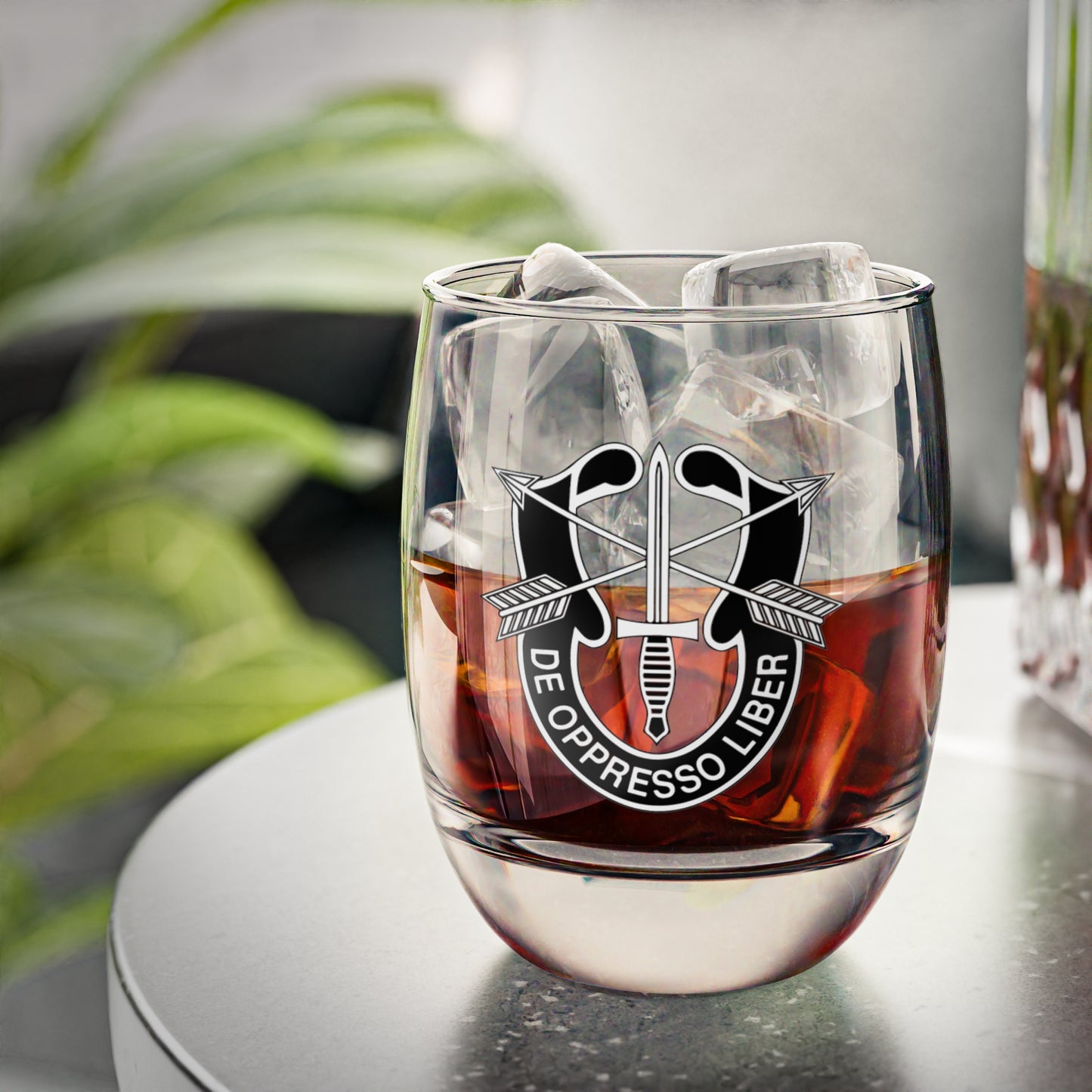 Special Forces Whiskey Glass