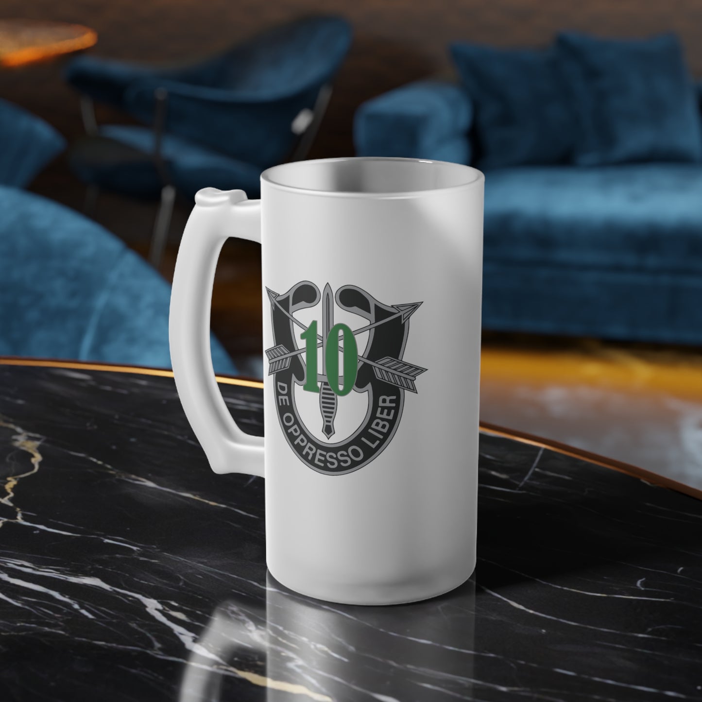 10th SFG Nous Defions Beer Mug