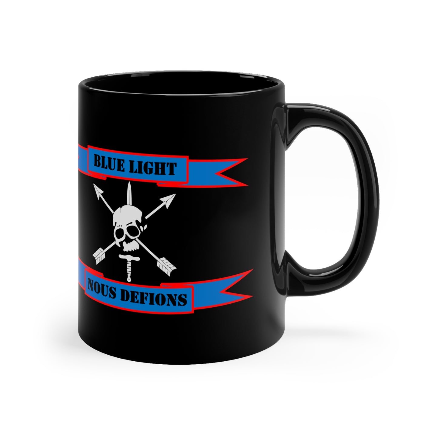 3rd SFG Nous Defions (Blue Light) Mug