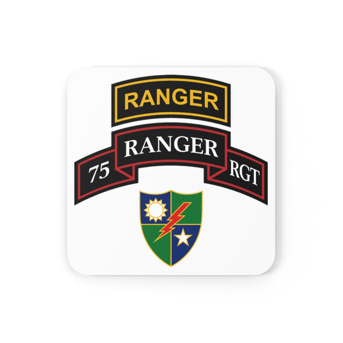 75th Ranger Regiment Coaster