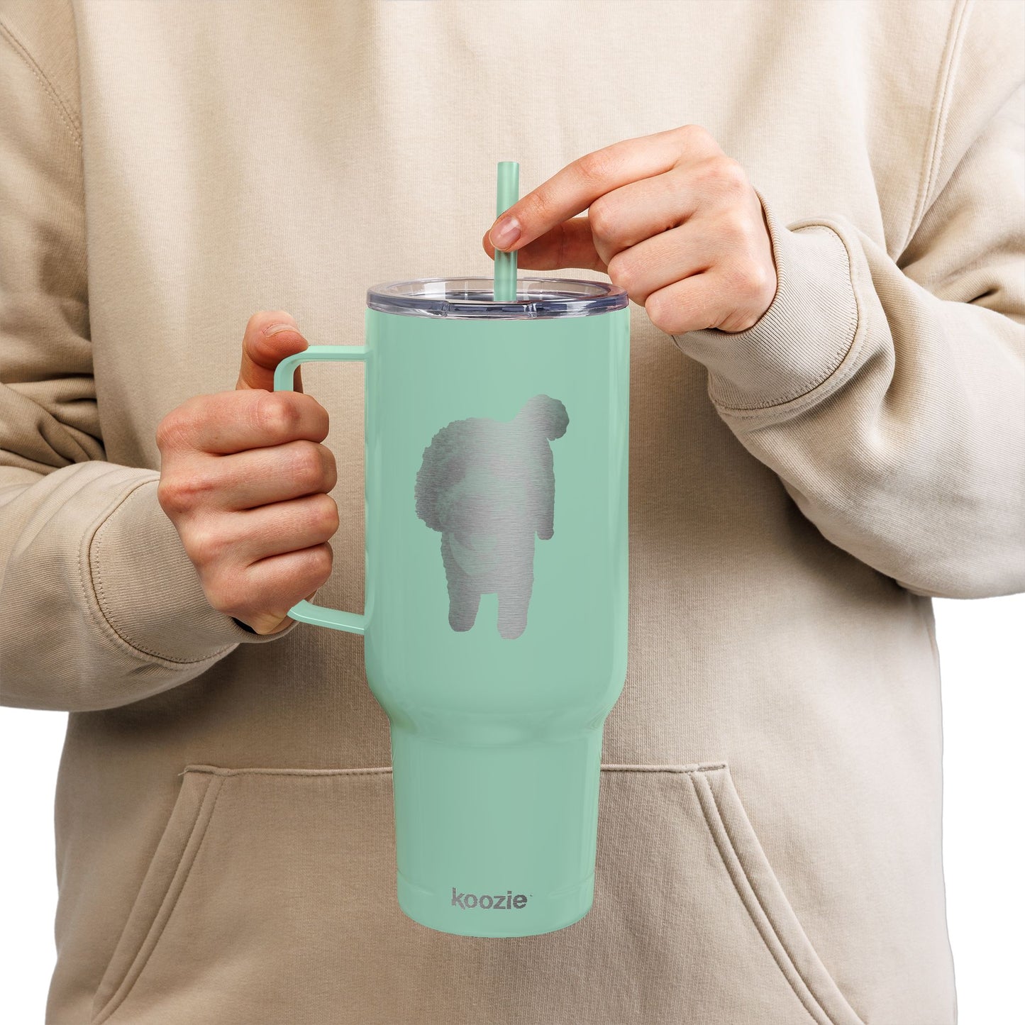 Genny Insulated Tumbler with Lid, 40oz (Engraving)